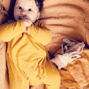 combinaishort bebe bambou made in france