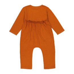barboteuse salopette combinaison pyjama bébé vêtement enfant terracotta