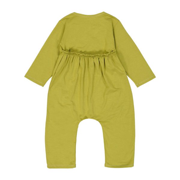 pyjama barboteuse salopette combinaison bébé vêtement enfant vert kaki