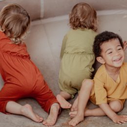 pyjama combinaison bébé libertacombi terracotta manches longues