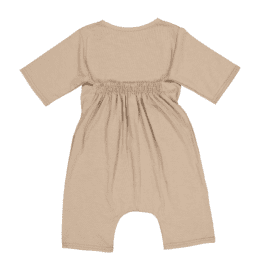 LC MANCHES COURTES BEIGE BACK